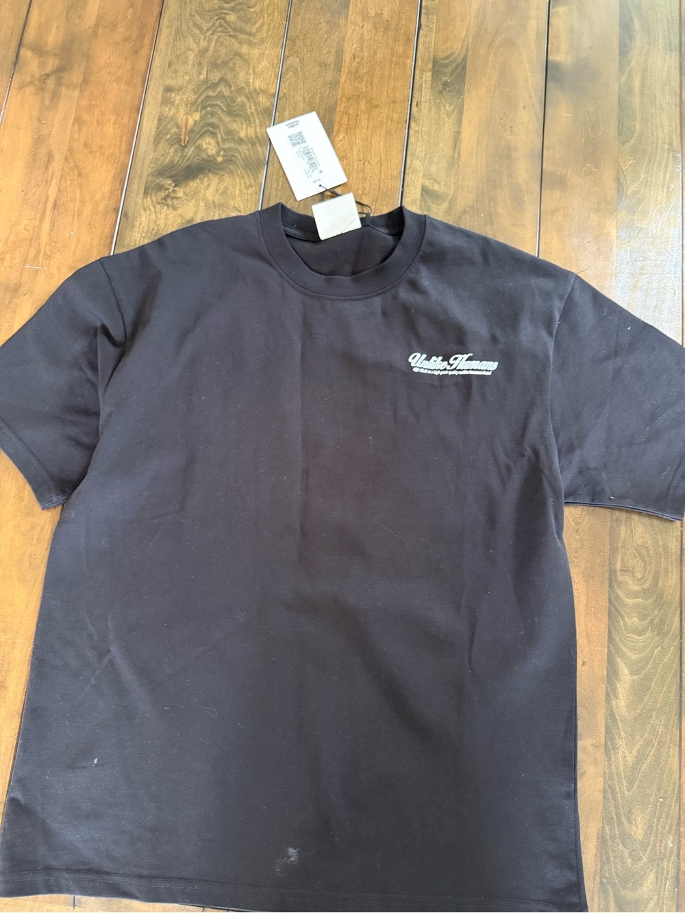 Black Men’s Logo Crewneck T-Shirt